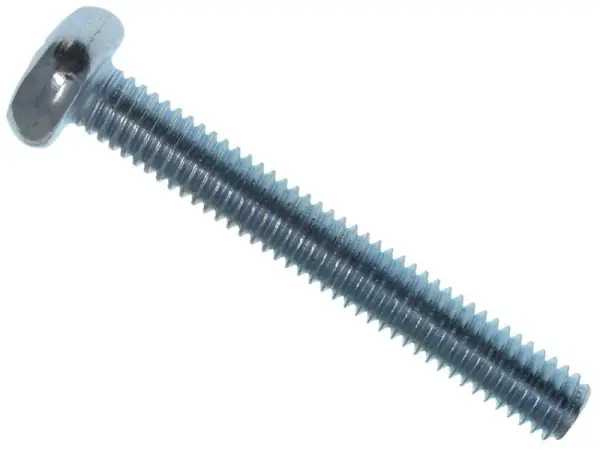 METALMATE Šroub do strojů M4x30mm s Pozi hlavou, zinkovaný, balení 25 ks