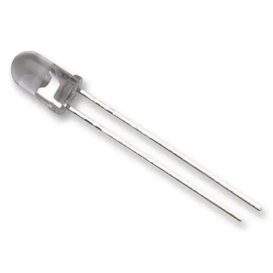 Broadcom Red Through Hole LED, 5mm, 20mA, 2.1V, 630nm