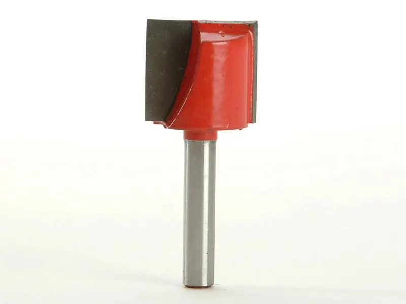 Faithfull TCT Router Bit, 2 Flute, 22mm x 19mm, 1/4in Shank