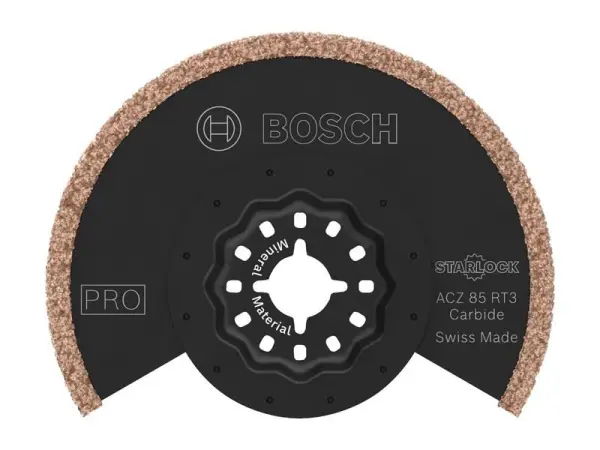 Bosch PRO ACZ 85 RT3 Multitool Blade 85mm x 2.5mm Carbide