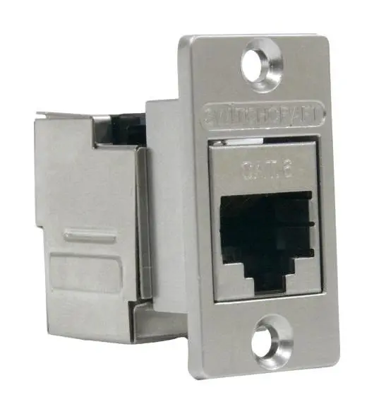 SWITCHCRAFT/CONXALL Adaptador de Panel RJ45 Cat6 Blindado a IDC, CSK
