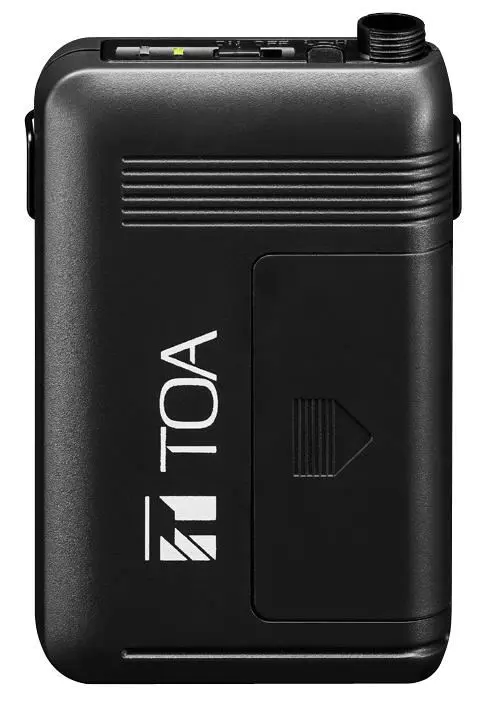 TOA Transmissor Sem Fios UHF Bodypack, 16 e 64 Canais (D04)