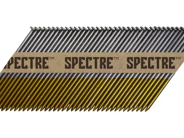 ForgeFix Spectre 連装枠組釘 電気メッキ 3.1x90mm 1100本