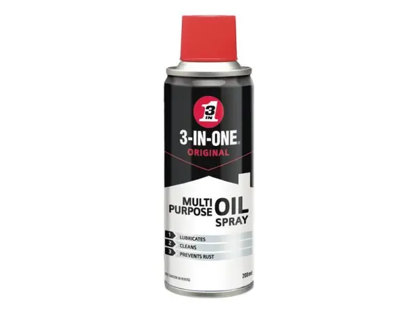 3-IN-ONE Spray Lubricante Multiusos Original de 200 ml