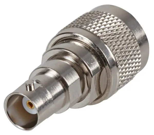 RF SOLUTIONS - Penyesuai Soket BNC 50 Ohm ke Penyambung Jenis N dengan Sentuhan