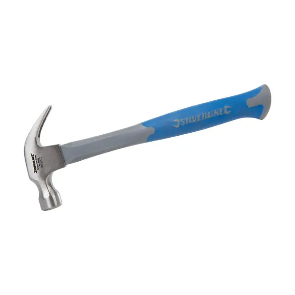 Silverline Fibreglass Claw Hammer, 8oz (227g)