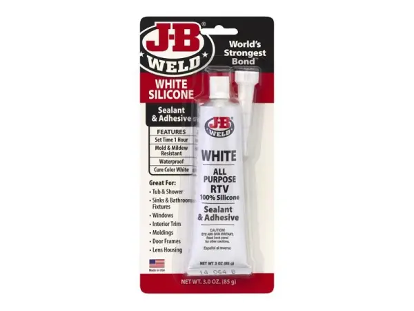 J-B Weld - Sócmhaisín Silicone & Greamaitheach, Bán, 85g