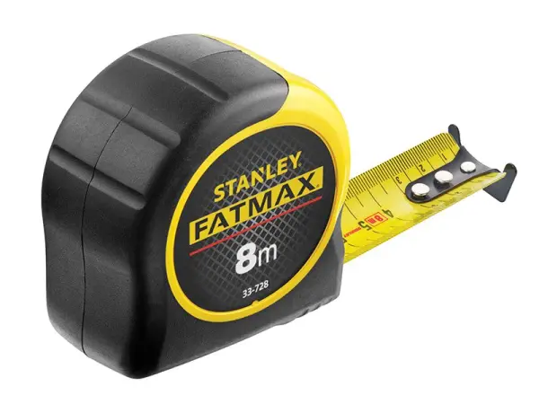 Ruban à mesurer Stanley FatMax BladeArmor, 8m x 32mm, Graduation métrique