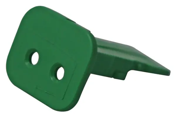 DEUTSCH Wedgelock for DT Plugs, 2-Way, Green