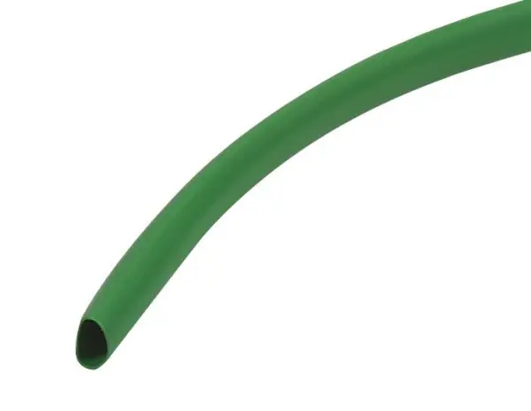 PRO ELEC - 2:1 Normal Wall Heat Shrink Tubing, 1.2m - Green 1.6mm