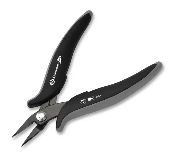 CK TOOLS 5.5″ (145mm) Ecotronic ESD Long Nose Pliers, 100g